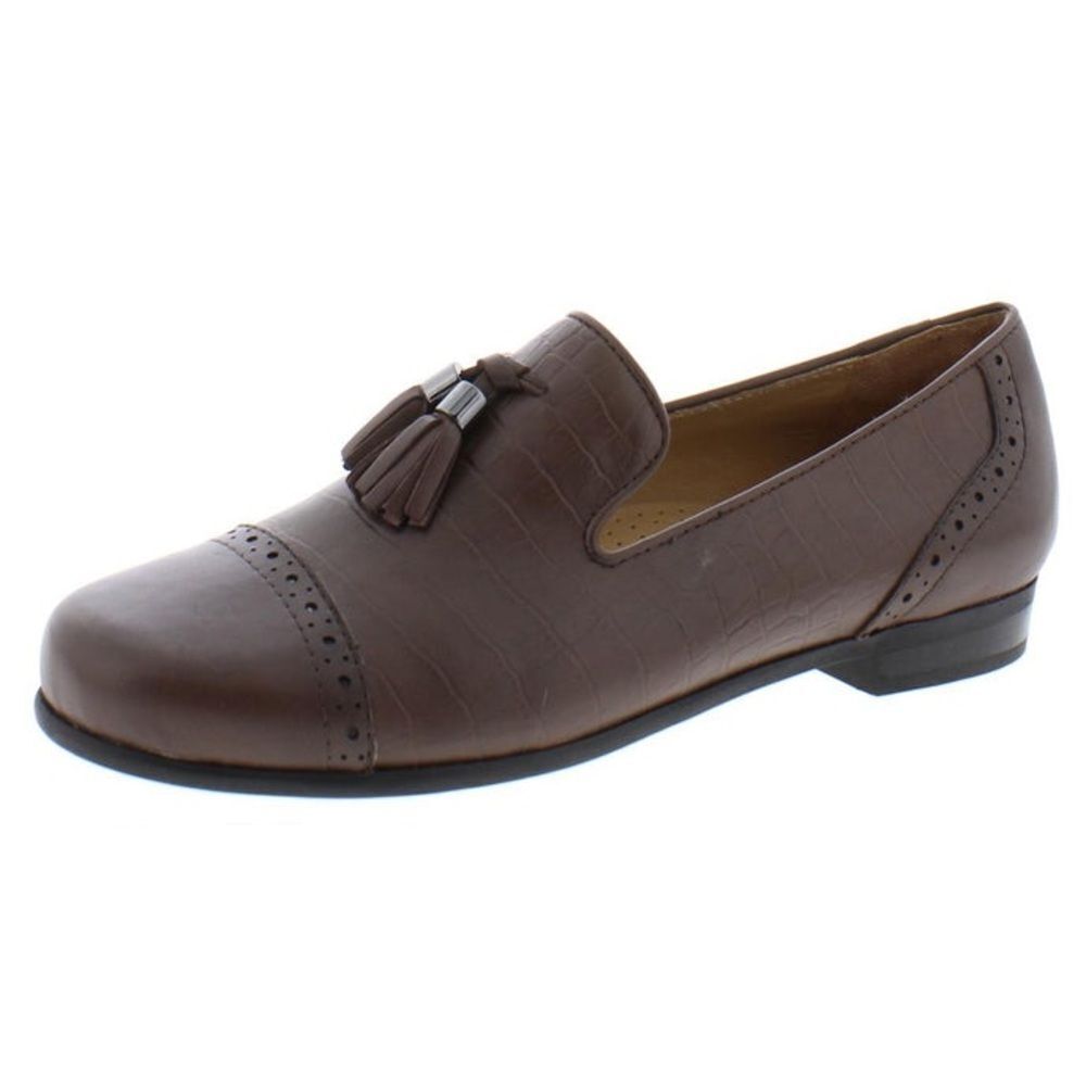 Array Leather Brown tassel loafer
